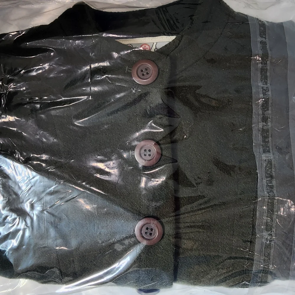 Military-inspired Wool Jacket Size S - Picture 7 of 7